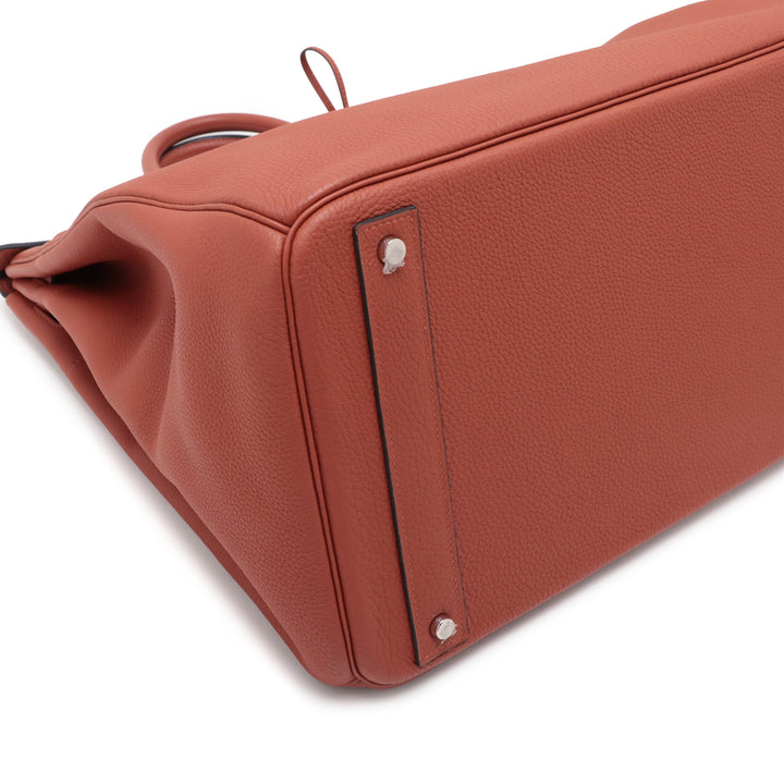 Hermès Togo Haut A Courroies 40 Marron – GABY PARIS Authentique