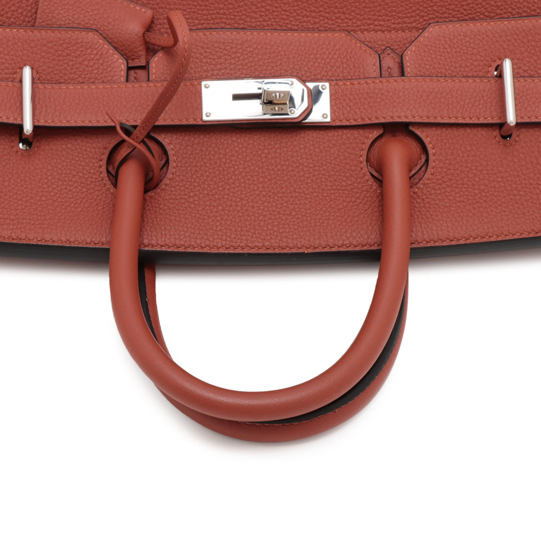 Hermès Togo Haut A Courroies 40 Marron – GABY PARIS Authentique