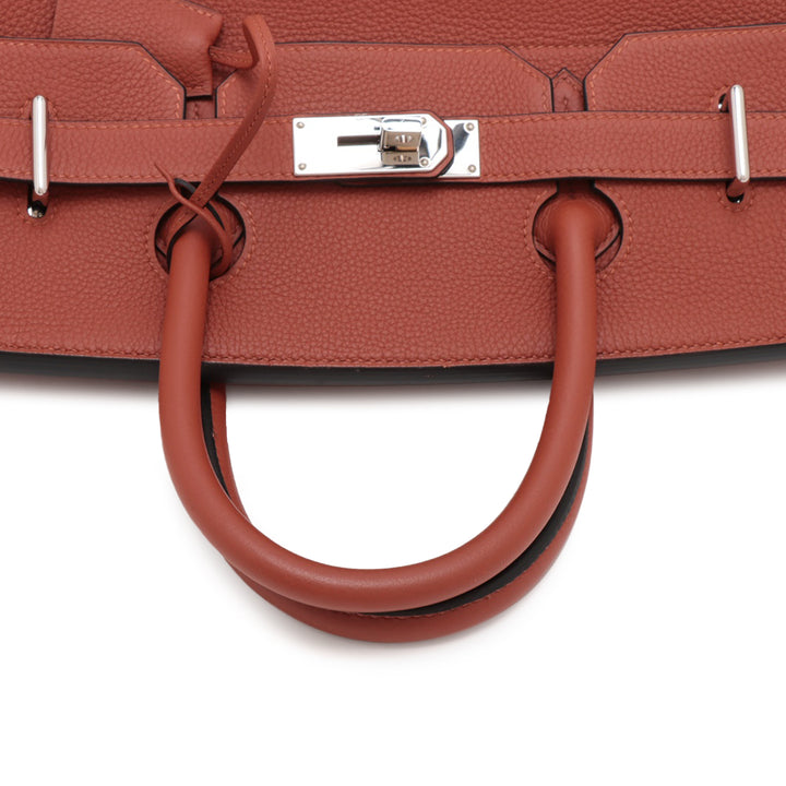 Hermès Togo Haut A Courroies 40 Marron – GABY PARIS Authentique