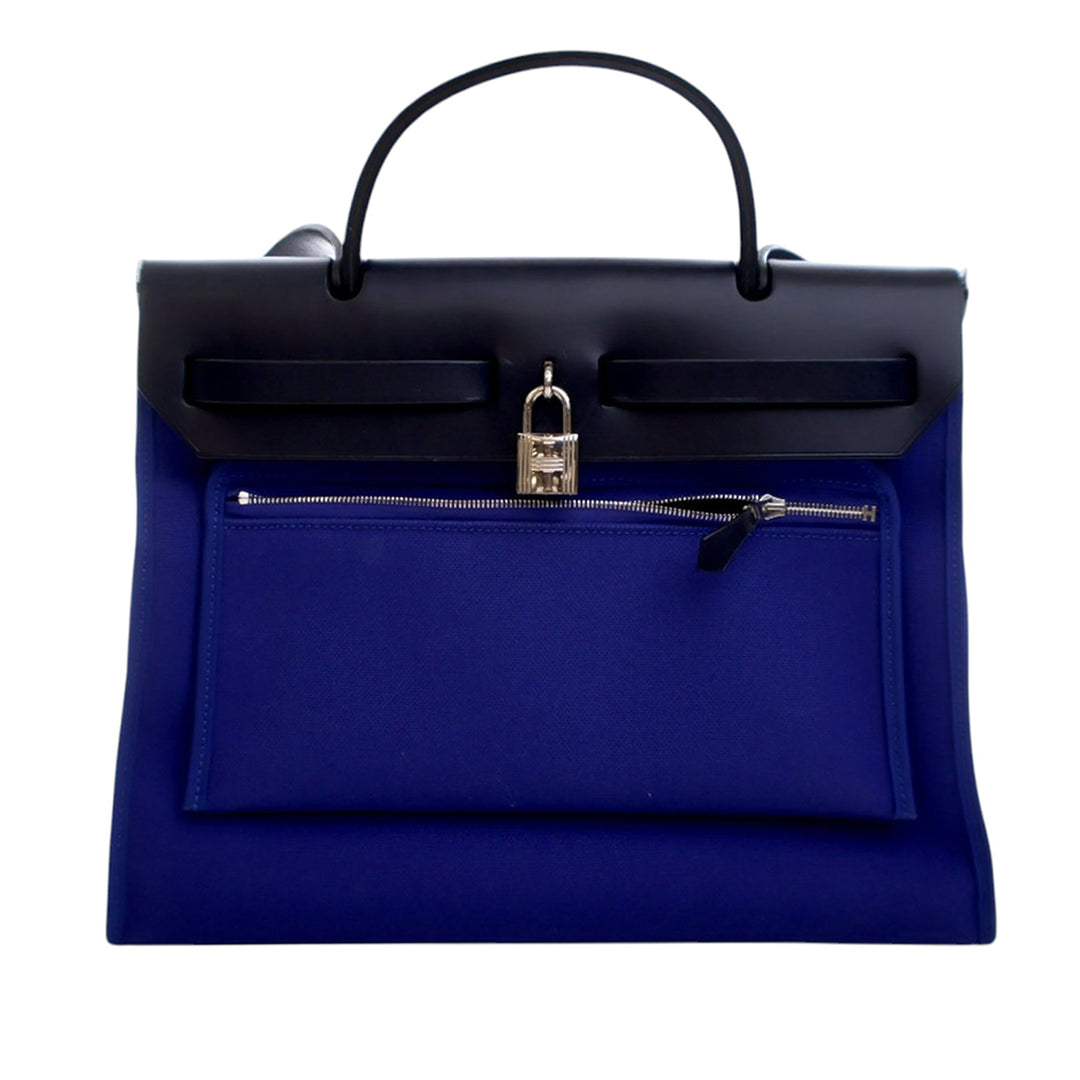 Hermès Herbag Zippé 31 Tissu