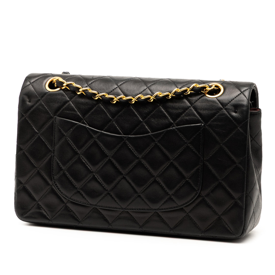 Chanel Medium Classic Cuir d’agneau Double rabat