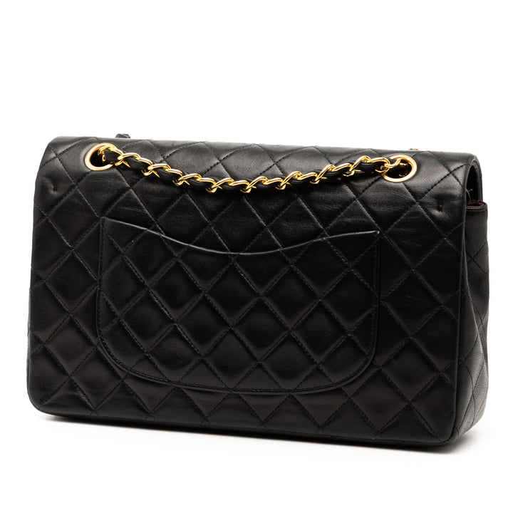 Chanel Medium Classic Cuir d’agneau Double rabat