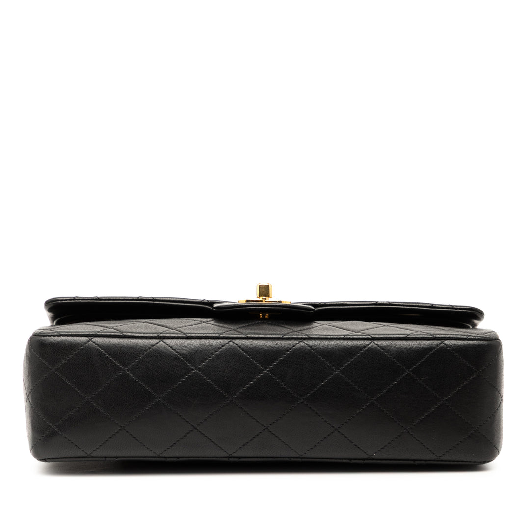 Chanel Medium Classic Cuir d’agneau Double rabat