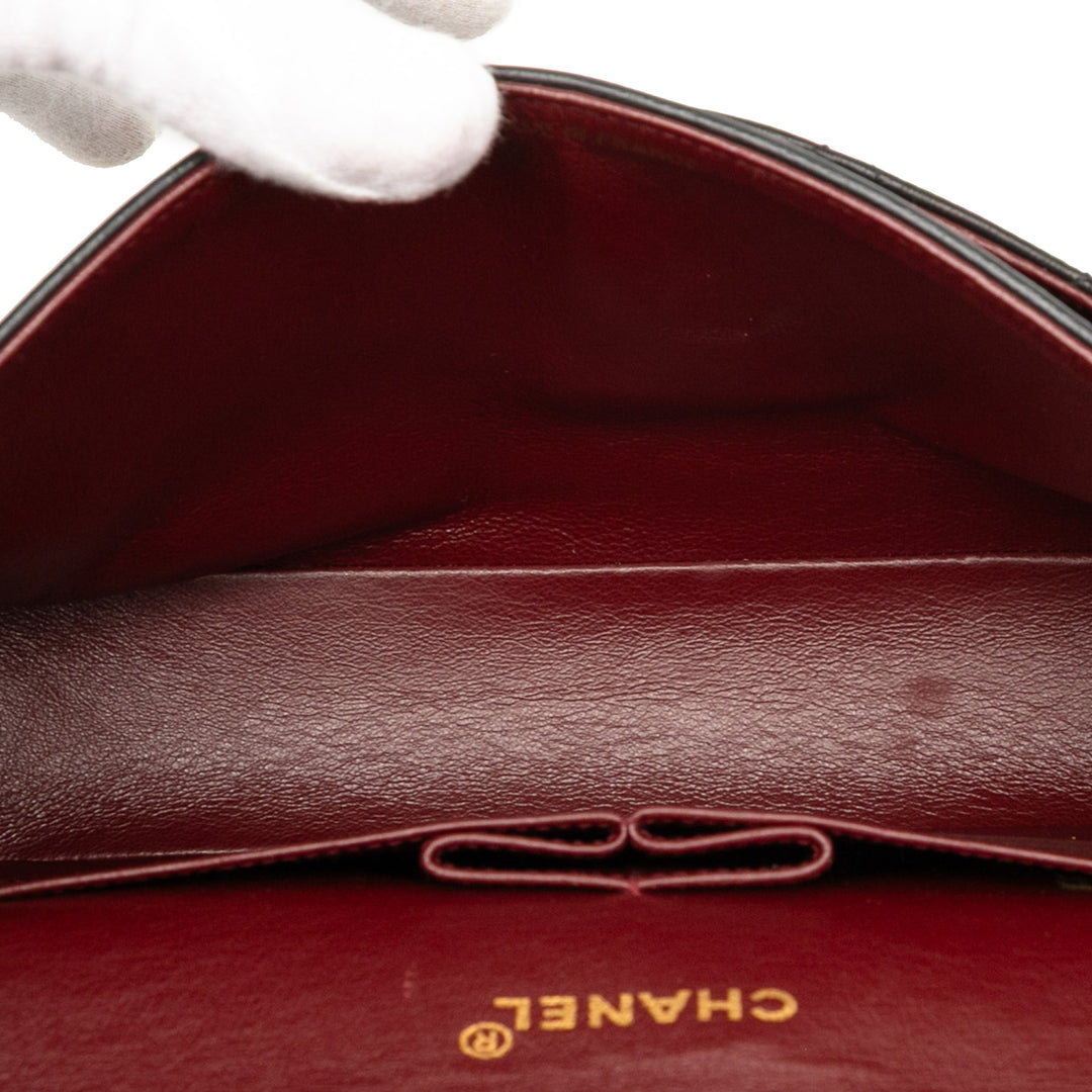 Chanel Medium Classic Cuir d’agneau Double rabat