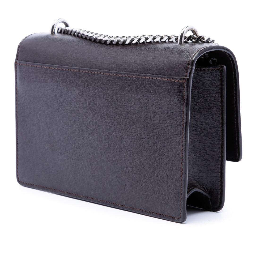 Saint Laurent Small Cuir de veau Monogram Sunset Sac porté croisé