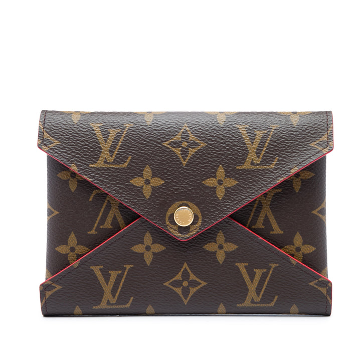 Louis Vuitton Pochette Kirigami MM Monogram Marron – vue principale – GABY PARIS