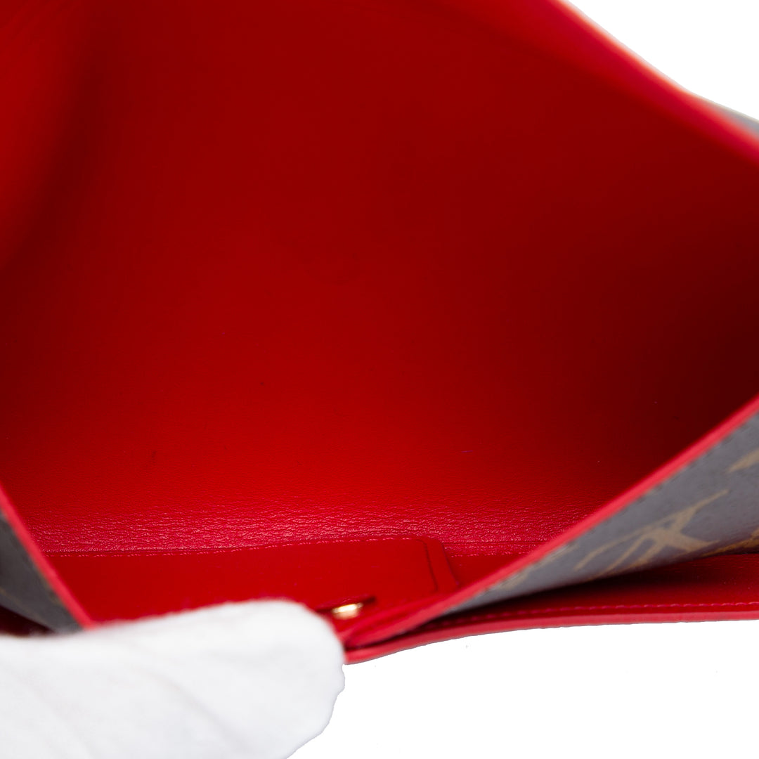 Louis Vuitton Pochette Kirigami MM Monogram Marron – vue 4 – GABY PARIS