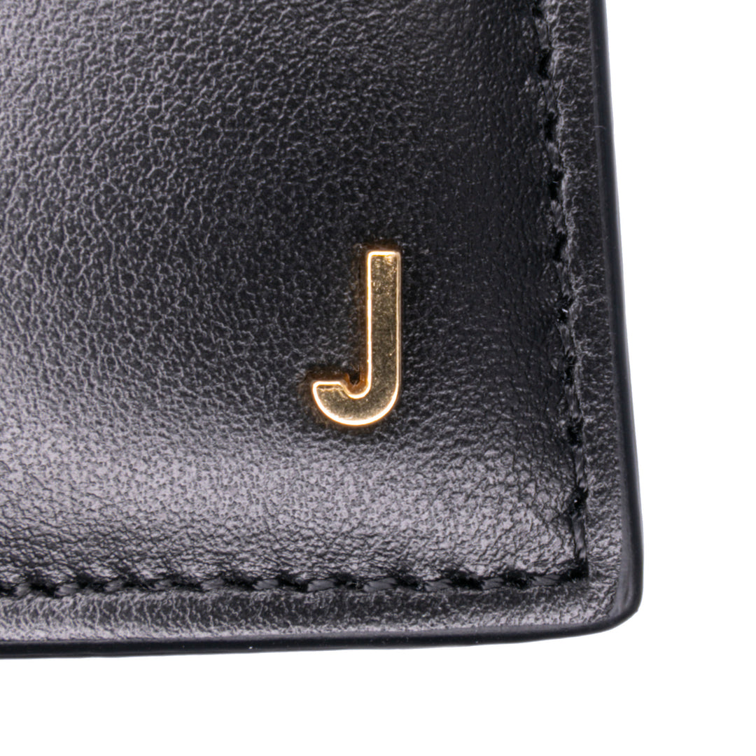 Leather Le Petit Bambino Satchel Black - Gaby Paris