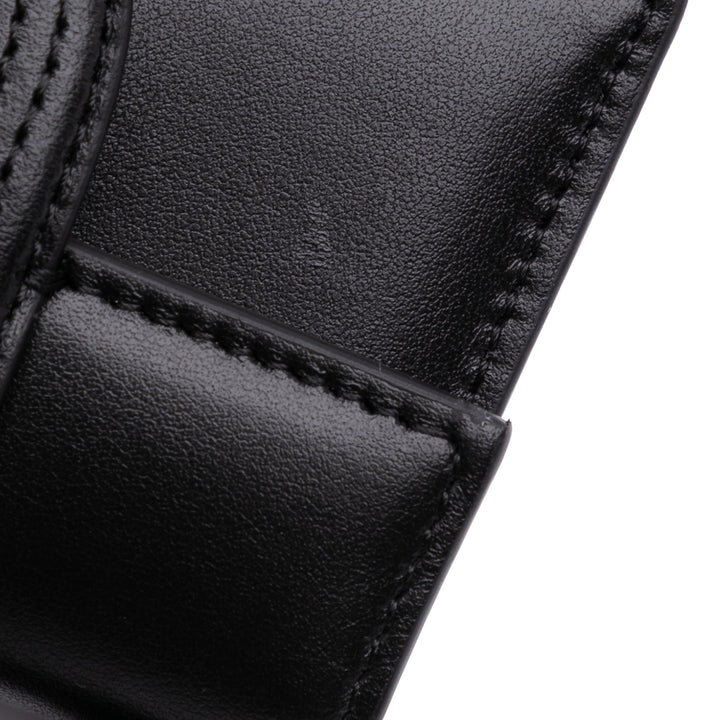 Leather Le Petit Bambino Satchel Black - Gaby Paris
