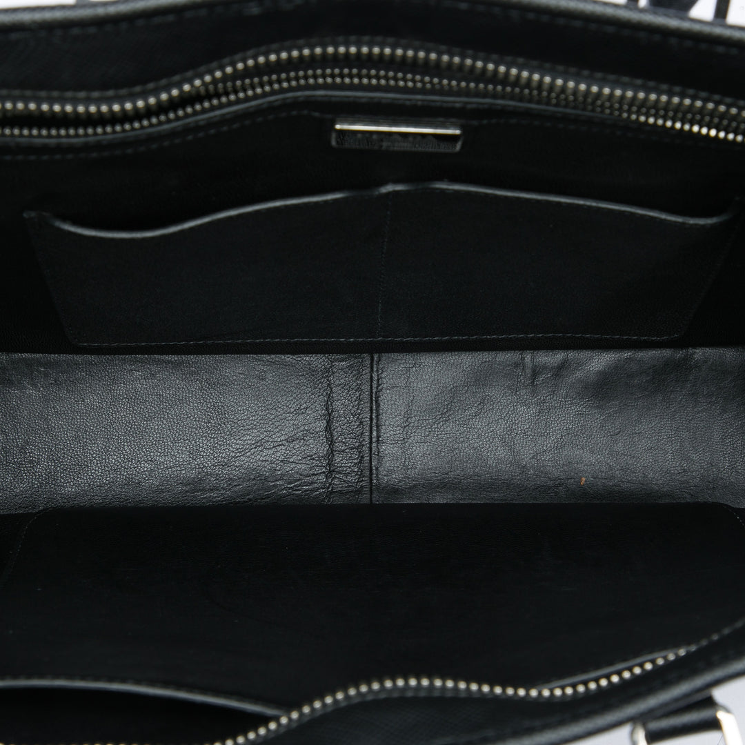 Prada Porte-documents Business Saffiano Noir – vue 4 – GABY PARIS