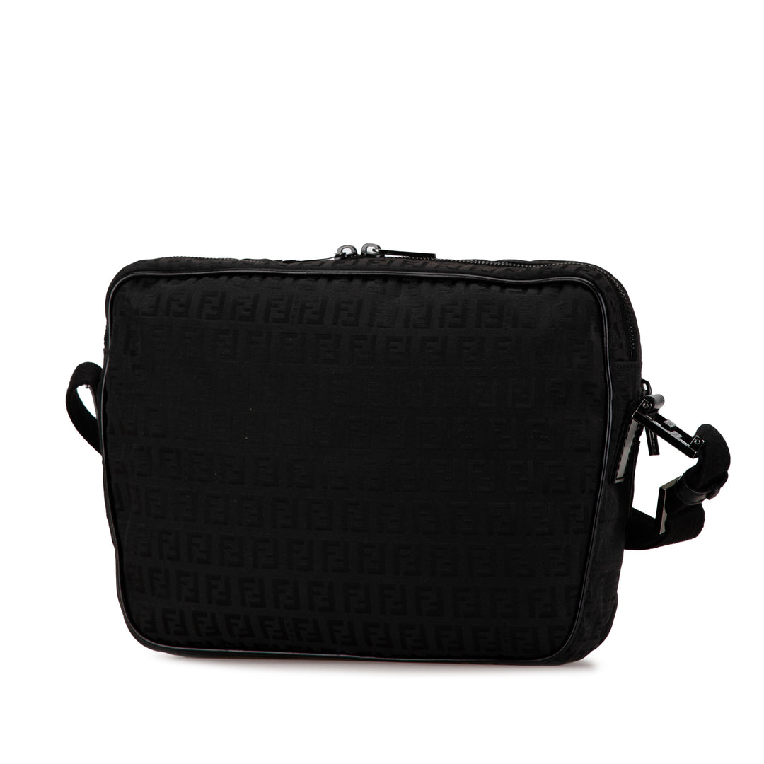 Fendi Zucchino Toile Sac porté croisé