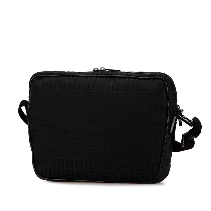 Fendi Zucchino Toile Sac porté croisé