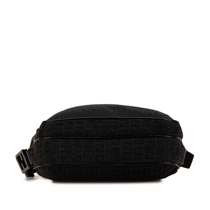 Fendi Zucchino Toile Sac porté croisé
