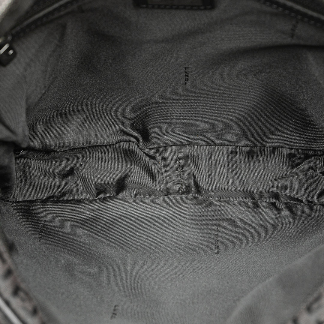 Fendi Zucchino Toile Sac porté croisé