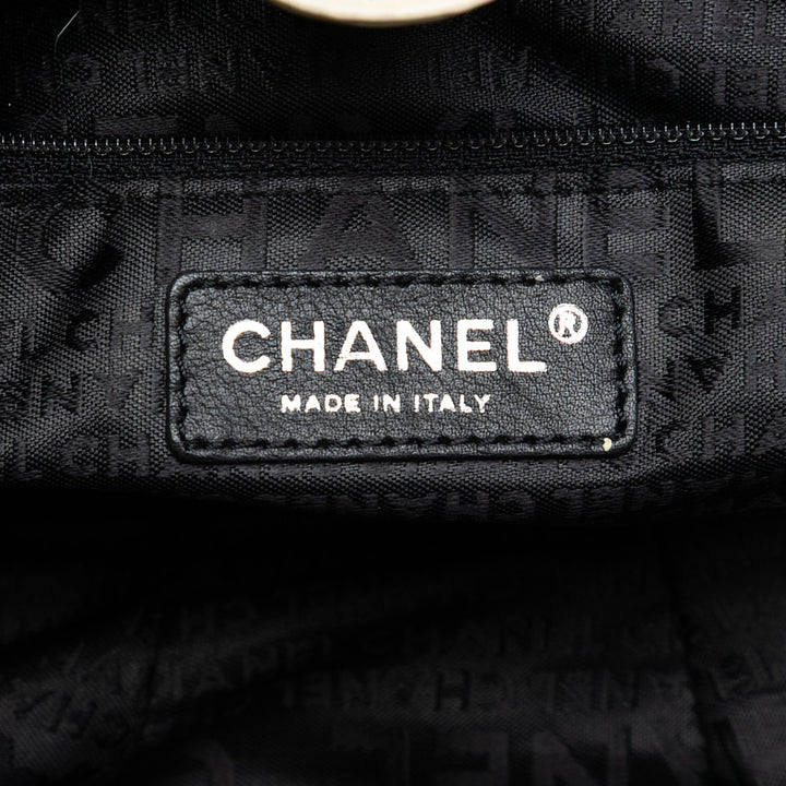 Chanel Camellia Coco Ball Cabas Toile