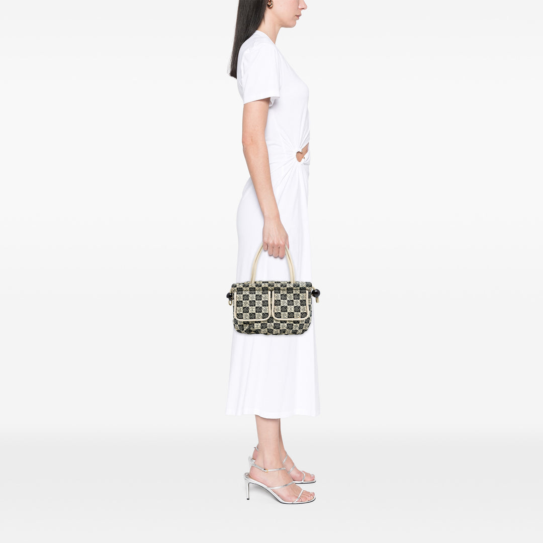 Chanel Camellia Coco Ball Cabas Toile