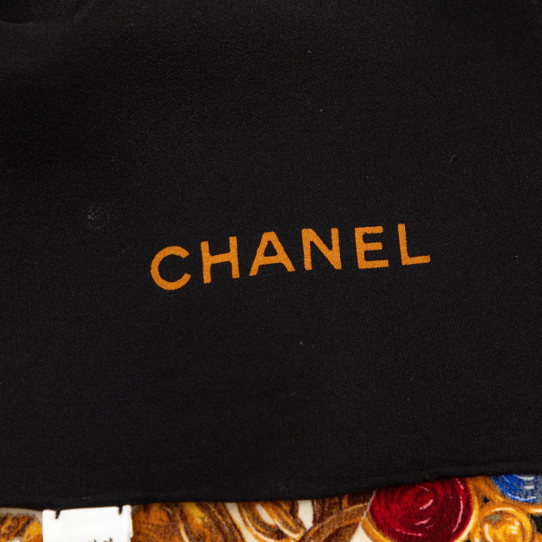 Chanel Gripoix Soie Foulard