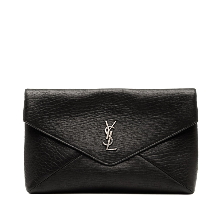 Saint Laurent Large Cuir d’agneau Cassandre Envelope Pochette