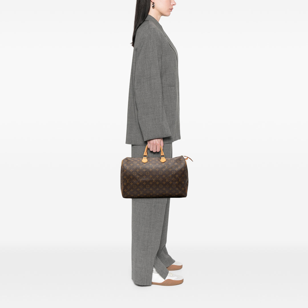 Louis Vuitton Speedy 40 Monogram Marron – vue 6 – GABY PARIS