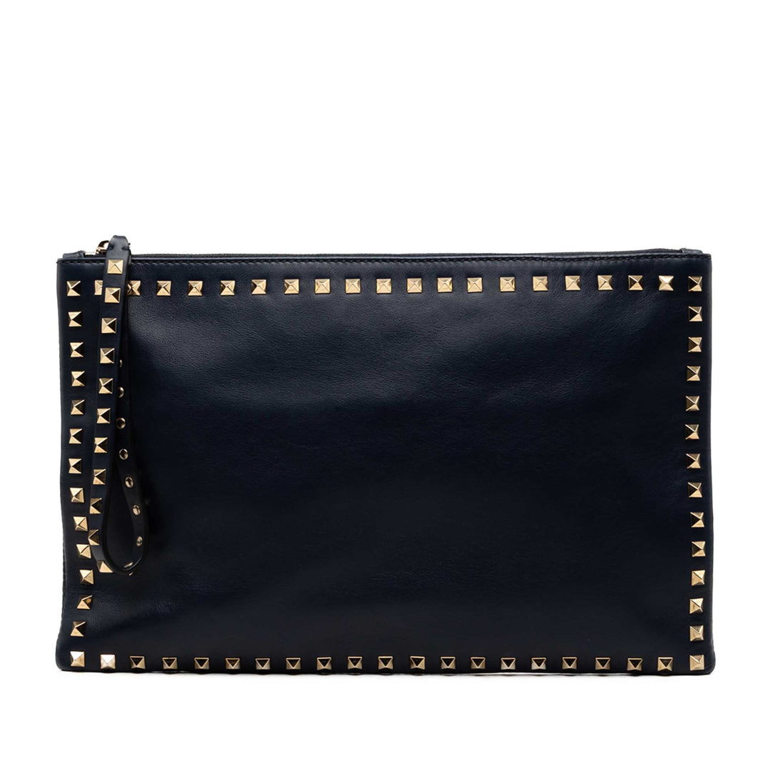 Valentino Cuir Rockstud Pochette
