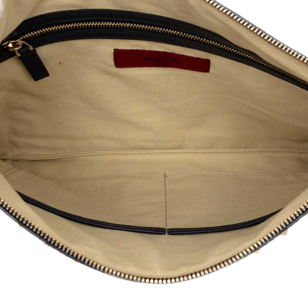 Valentino Cuir Rockstud Pochette