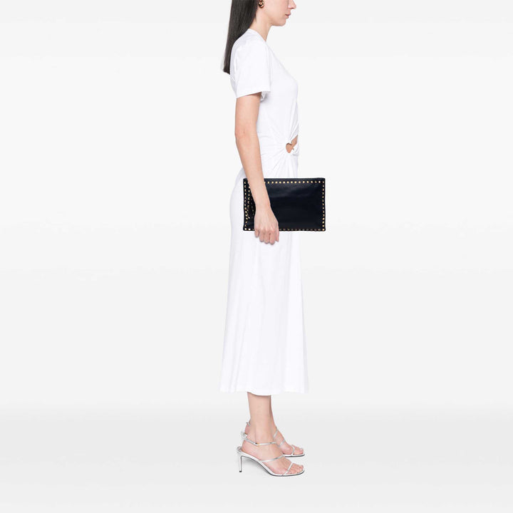 Valentino Cuir Rockstud Pochette