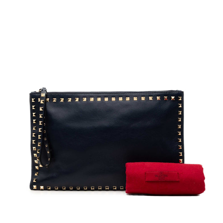Valentino Cuir Rockstud Pochette