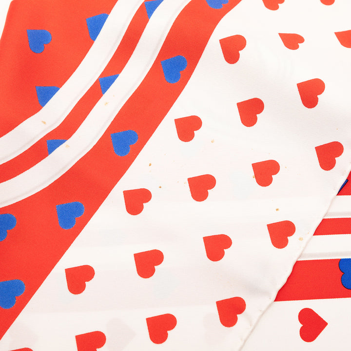 Hermès Brides de Gala Love Heart Soie Foulard 90