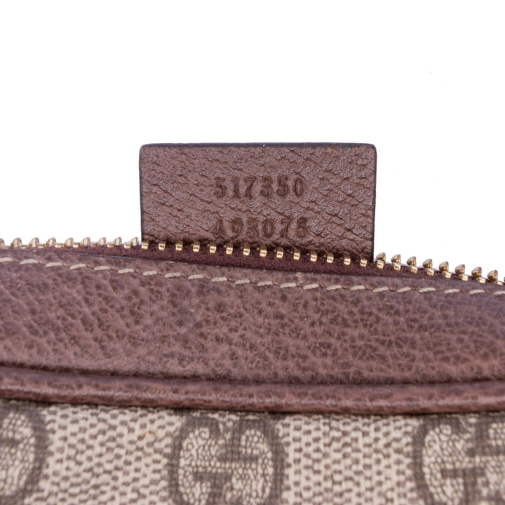 Mini GG Supreme Ophidia Crossbody Brown - Gaby Paris