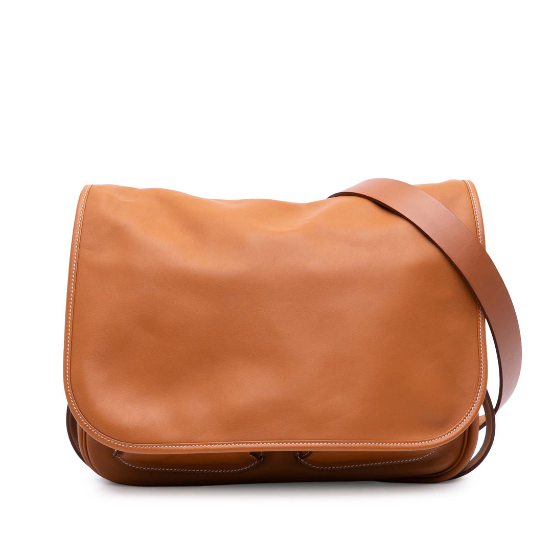 Sikkim Barda 30 Messenger Bag Brown - Gaby Paris
