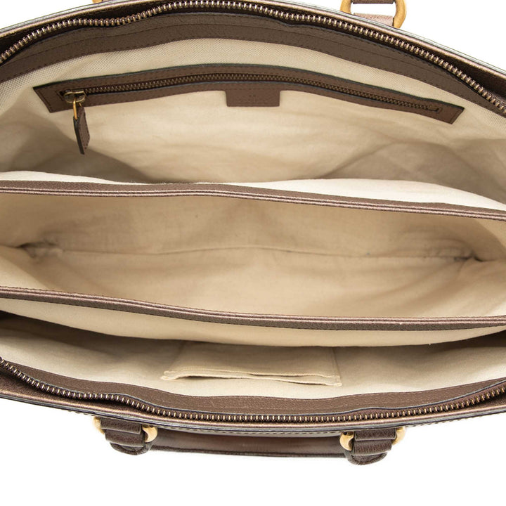 Ophidia Web Porte-documents GG Supreme Beige