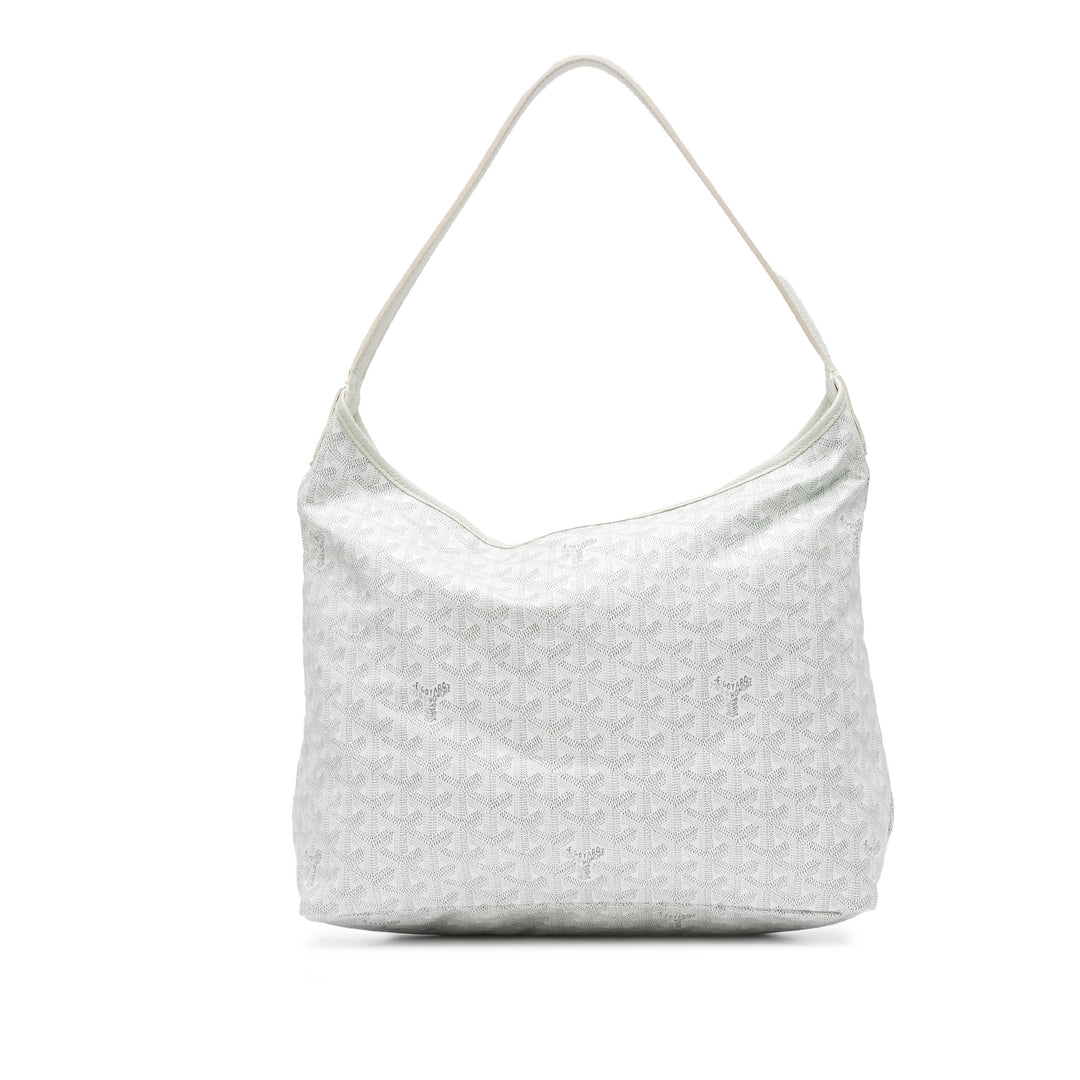 Goyard Sac porté épaule Boheme Hobo Goyardine Blanc – vue principale – GABY PARIS