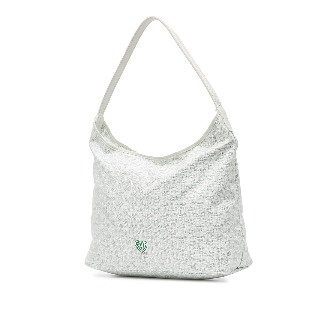 Goyard Sac porté épaule Boheme Hobo Goyardine Blanc – vue 2 – GABY PARIS