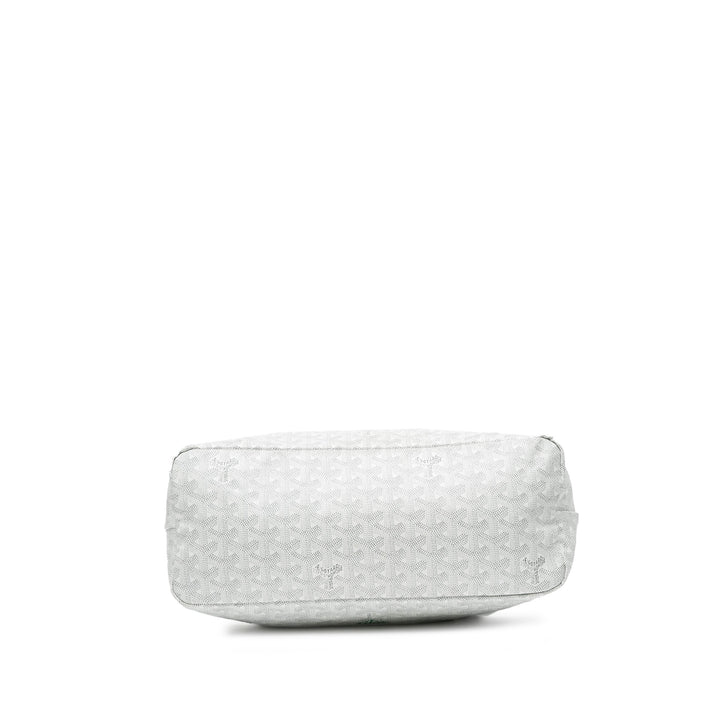 Goyard Sac porté épaule Boheme Hobo Goyardine Blanc – vue 3 – GABY PARIS