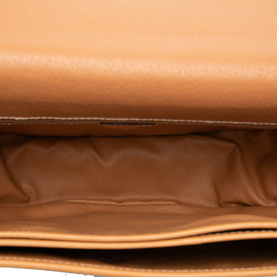 Celine Macadam Sac Toile enduite Marron – vue 4 – GABY PARIS