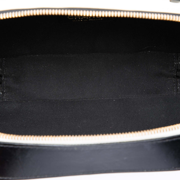 CC Matelassé Froissé Vanity Cuir de veau Blanc
