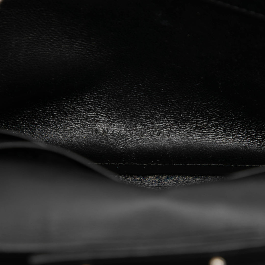 Saint Laurent Cuir de veau Star Applique Classic Monogram Kate Wallet on Chain