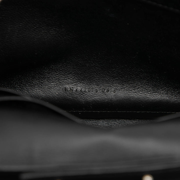 Saint Laurent Cuir de veau Star Applique Classic Monogram Kate Wallet on Chain