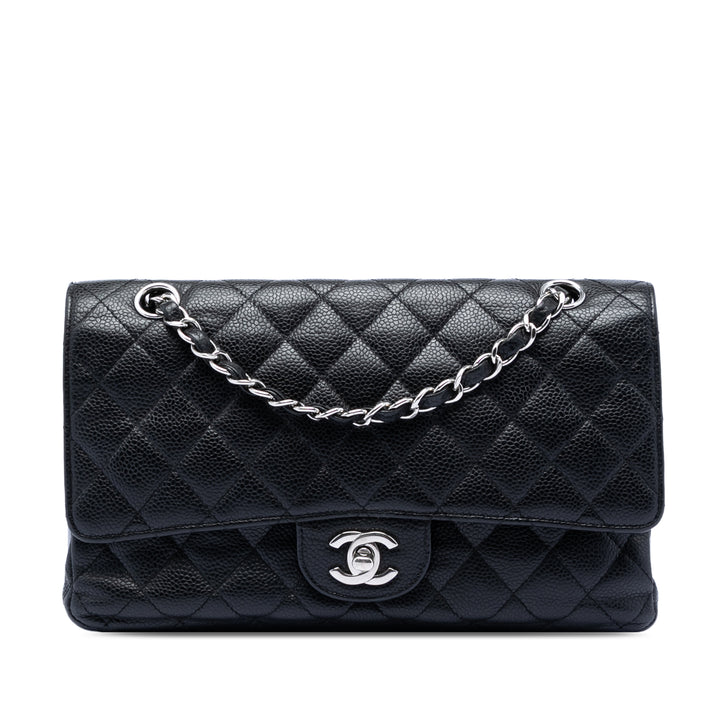 Chanel Medium Classic Caviar Double rabat
