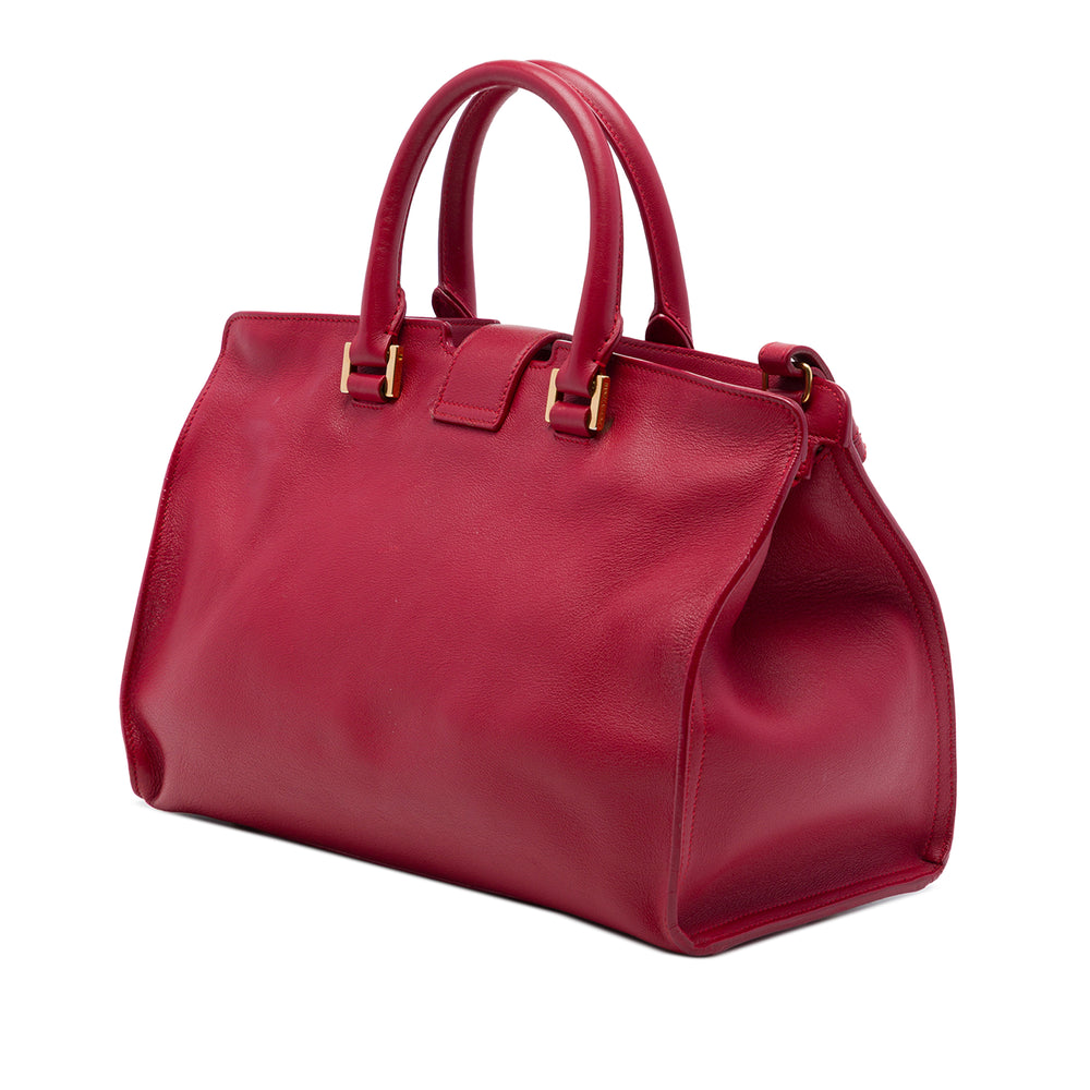 Saint Laurent Downtown Cabas Petit Rouge – vue 2 – GABY PARIS