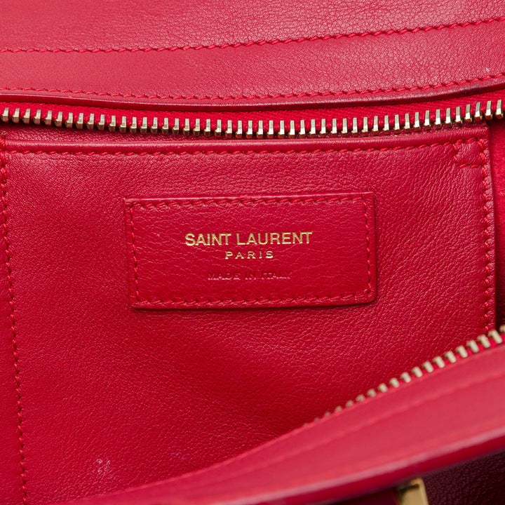 Saint Laurent Downtown Cabas Petit Rouge – vue 5 – GABY PARIS