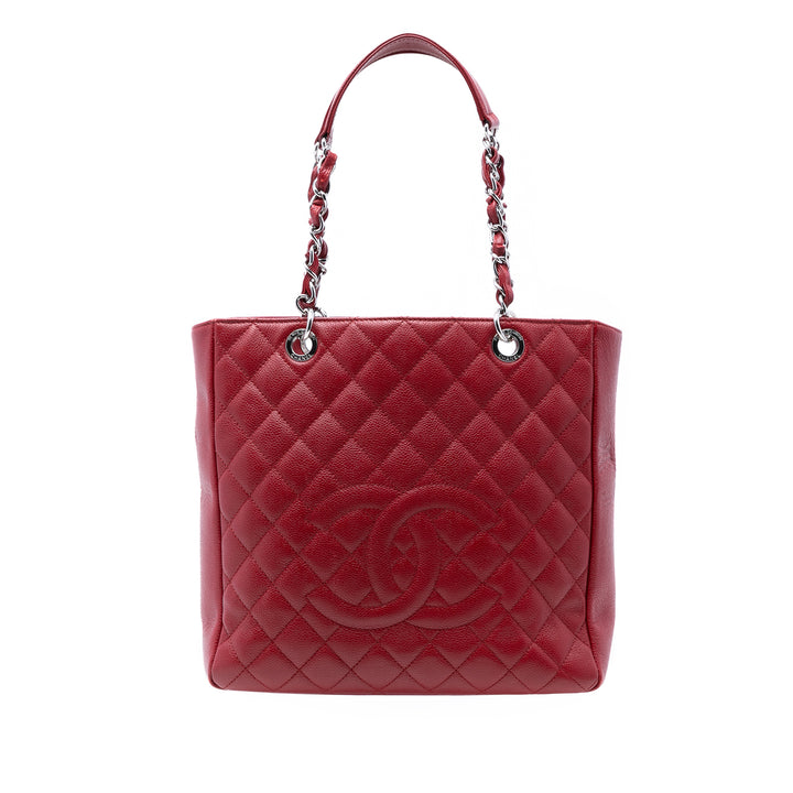 Chanel Caviar Vertical Grand Shopping Cabas