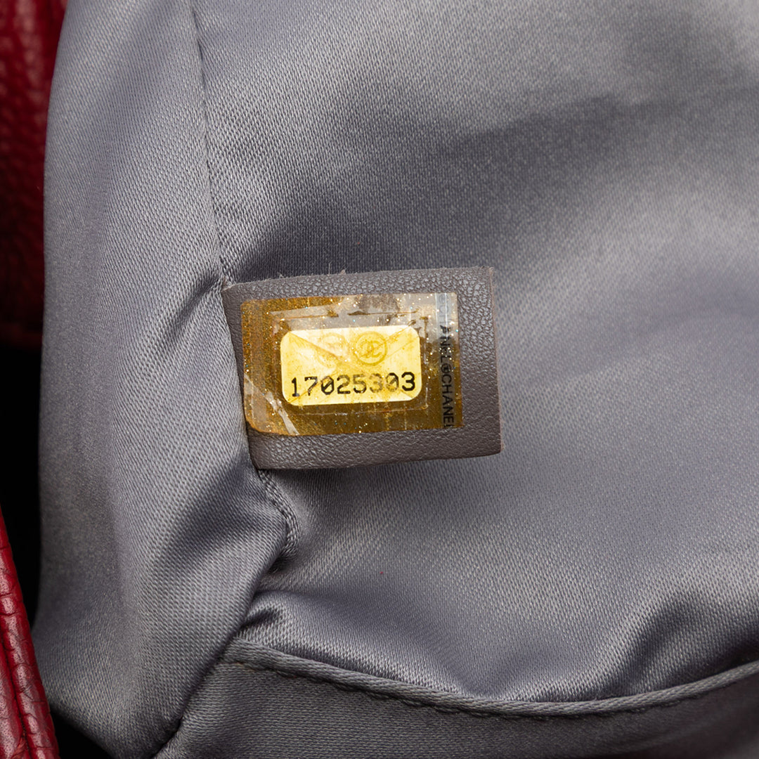 Chanel Caviar Vertical Grand Shopping Cabas