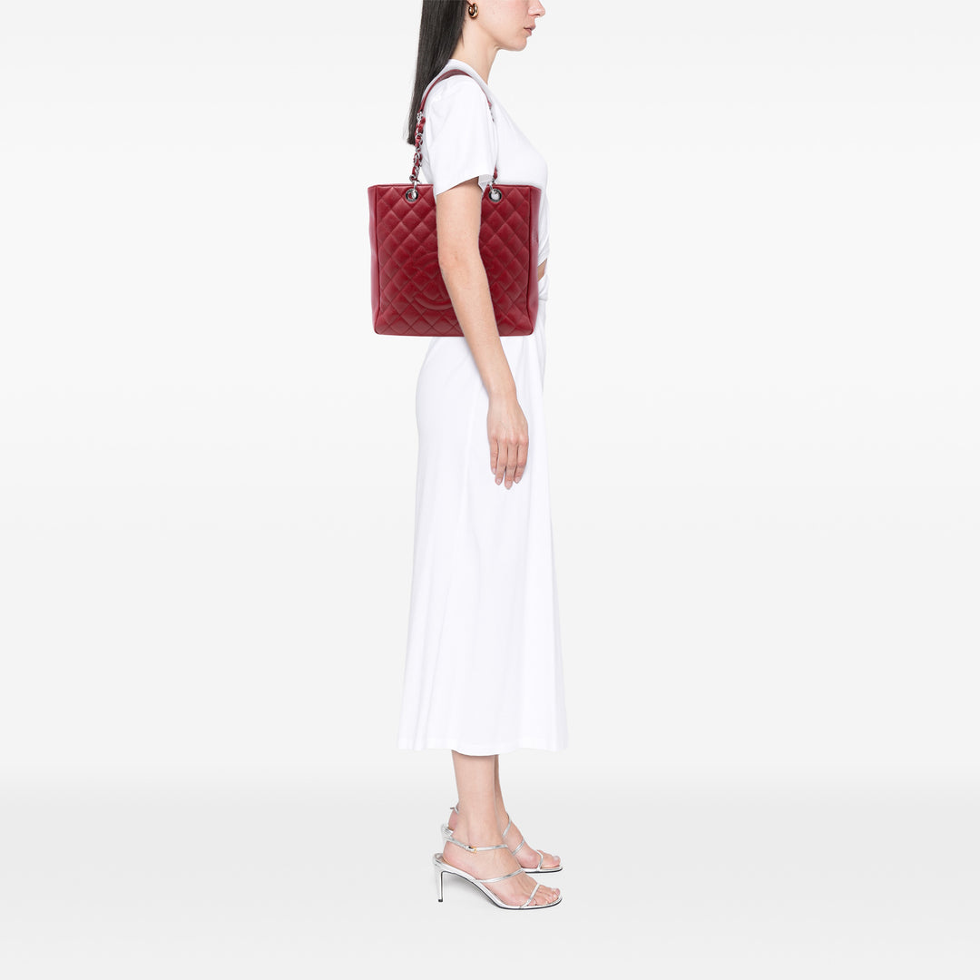 Chanel Caviar Vertical Grand Shopping Cabas