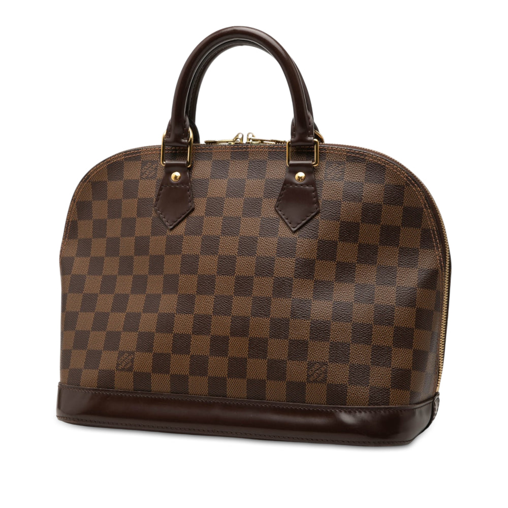 Louis Vuitton Alma PM Damier Ébène Marron – vue 2 – GABY PARIS
