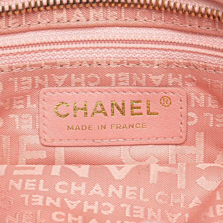 Lambskin Precious Symbols Pochette Pink - Gaby Paris