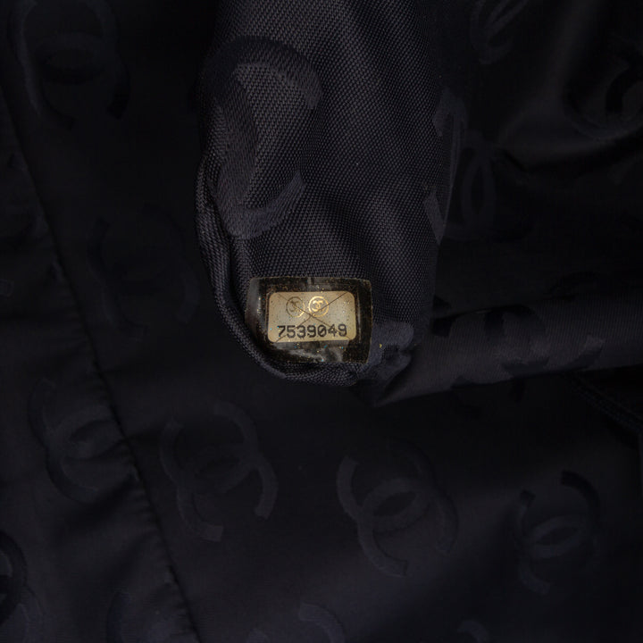 Chanel CC Jean Sac de voyage Bleu