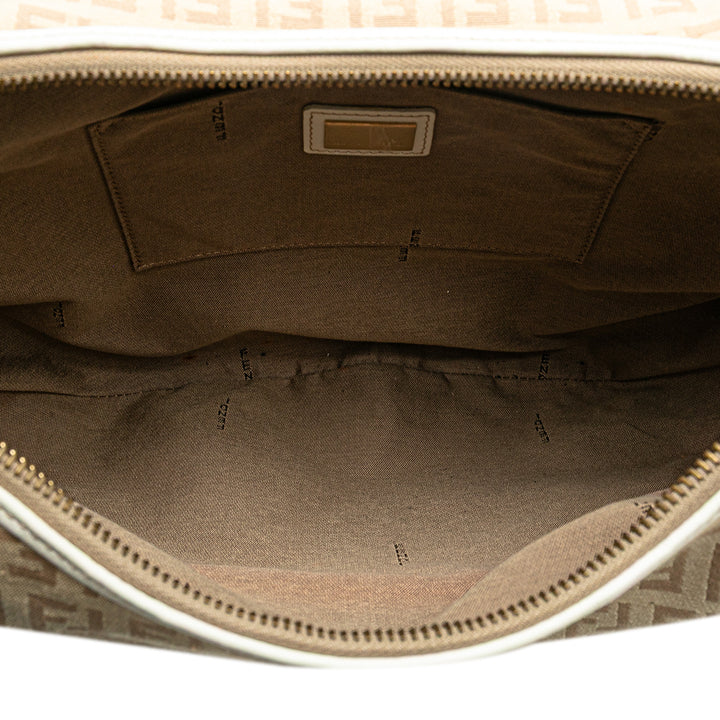 Fendi Zucchino Toile Chef Pocket Hobo