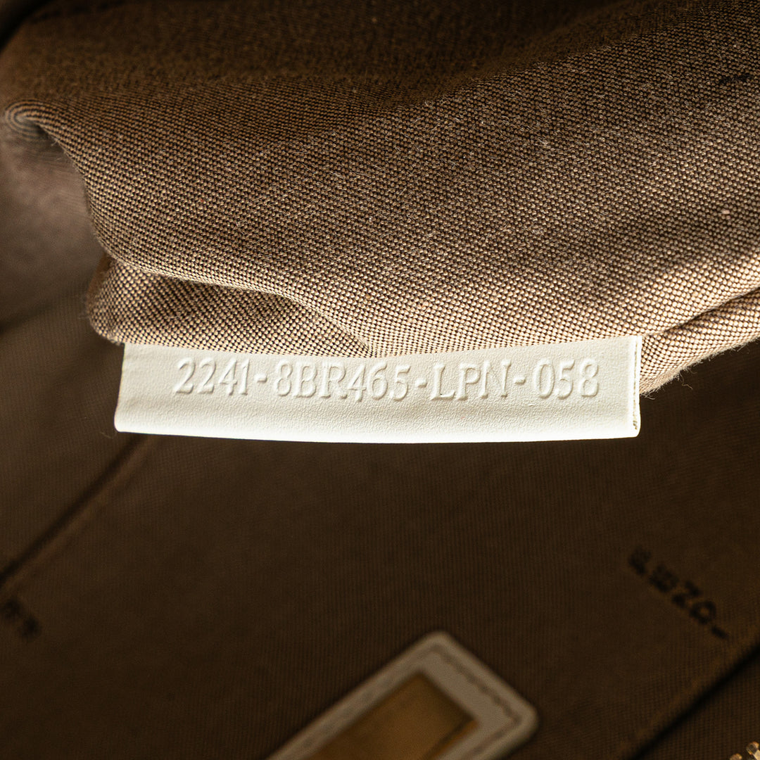 Fendi Zucchino Toile Chef Pocket Hobo