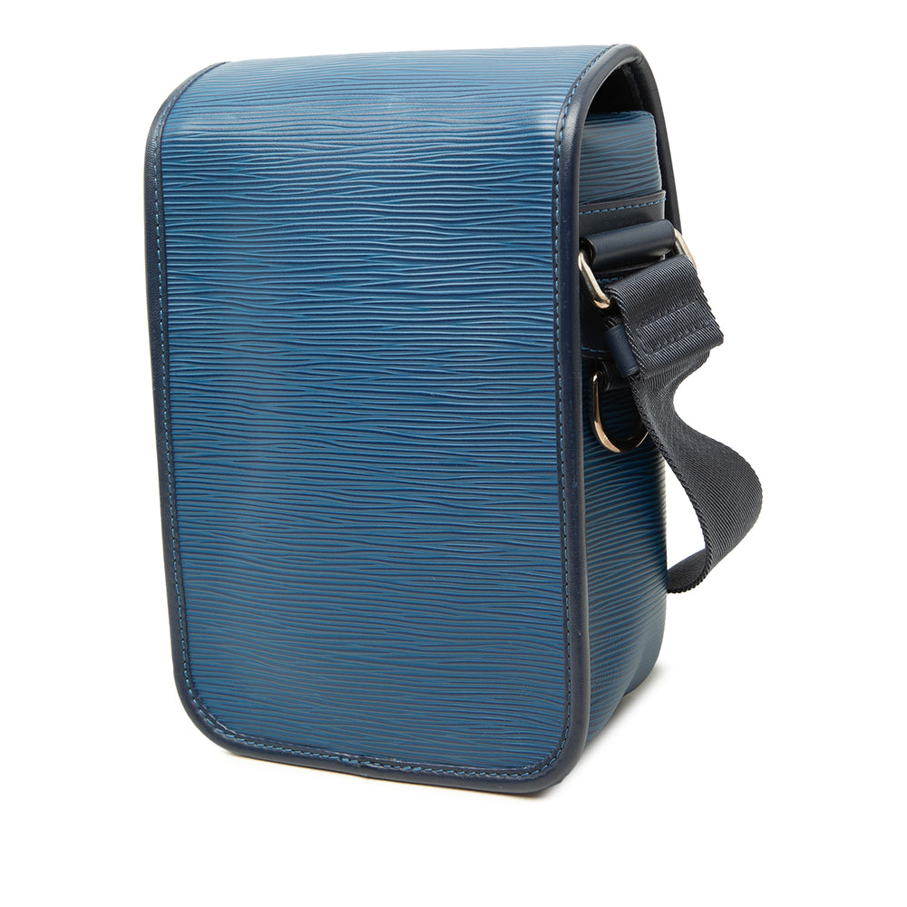 Louis Vuitton Sac bandoulière Downtown Messenger Épi BB Bleu – vue 2 – GABY PARIS